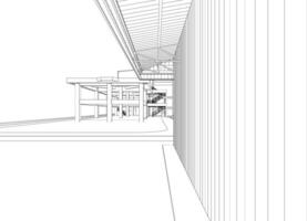 3d ilustración de industrial proyecto vector