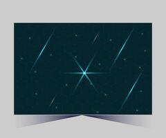 a blue background with a star and a star vector