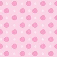 Cute hand drawn spring rose flowers seamless pattern with floral for fabric textiles clothing wrapping paper cover banner home decor abstract backgrounds Vector illustration