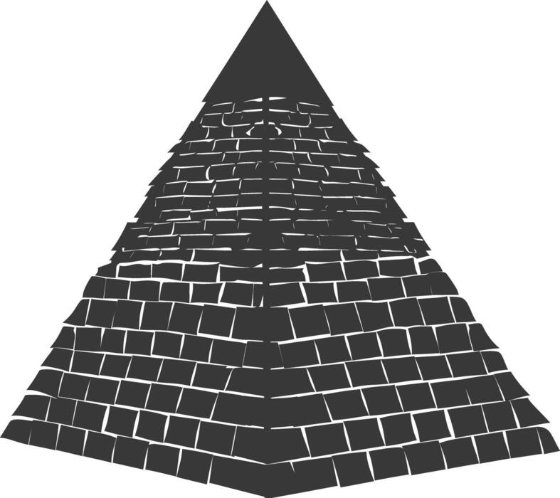 Pyramid Outline Vector Art, Icons, and Graphics for Free Download