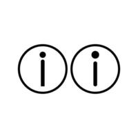 intro icon vector design template simple