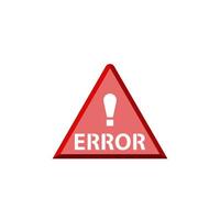 error icon design vector templates simple