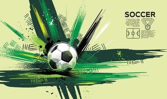 Soccer Template design , Football banner, Sport layout design, Sketch, Drawing, vector , abstract background