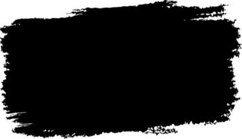 vector black line, grunge brush strokes ink paint isolated on white background