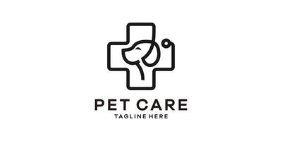 pet health logo design, creative logo design templates, symbols, icons, ideas. vector