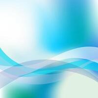 Blue abstract background with copy space vector