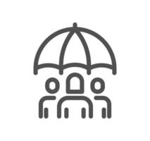 Environmental social governance related icon outline and linear vector. vector