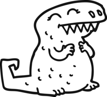 Karikatur Dinosaurier Symbol png