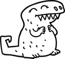 tecknad serie dinosaurie ikon png