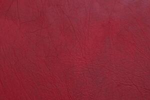 Red Texture from Aged Leather Book Cover photo