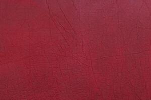 Red Texture from Aged Leather Book Cover photo