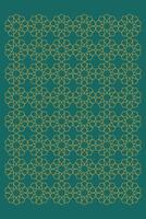 Seamless pattern in authentic arabian style,Mosque Window Vector Seamless Pattern. Ramadan mubarak muslim background