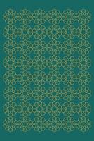 Seamless pattern in authentic arabian style,Mosque Window Vector Seamless Pattern. Ramadan mubarak muslim background