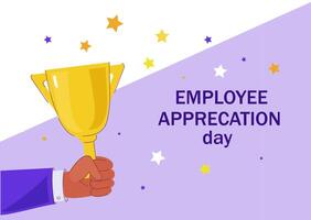 Happy National Employee Appreciation Day. Vector