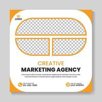 corporativo social medios de comunicación enviar diseño modelo para márketing negocio publicidad empresa vector