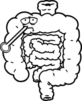 Karikatur ungesund Innereien Symbol png