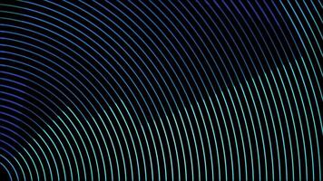 Glowing looping neon effect background, black background. video