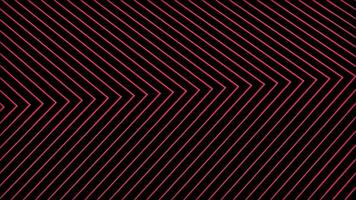 Glowing looping neon effect background, black background. video