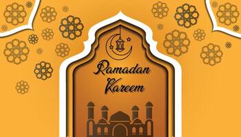 Vector Realistic Ramadan background
