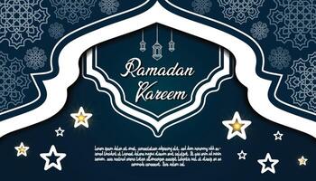 vector antecedentes diseño para islámico Ramadán celebracion