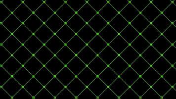 Glowing looping neon effect background, black background. video
