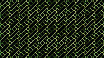 Glowing looping neon effect background, black background. video