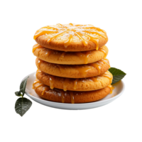 ai généré des biscuits, des biscuits png, des biscuits avec transparent Contexte png