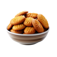 ai généré des biscuits, des biscuits png, des biscuits avec transparent Contexte png