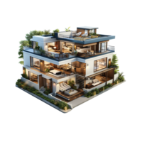 AI generated Duplex, Duplex Png, Duplex With Transparent Background png