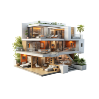 ai genererad duplex, duplex- png, duplex- med transparent bakgrund png