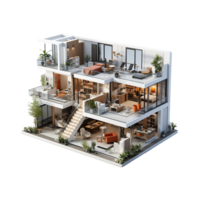 ai genererad duplex, duplex- png, duplex- med transparent bakgrund png