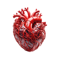 AI generated Human Heart, Human Heart Png, Human Heart With Transparent Background png