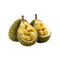 ai gegenereerd doerian, durian png, durian met transparant achtergrond png