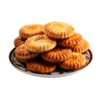 ai generado galletas, galletas png, galletas con transparente antecedentes png