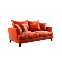 ai generiert Couch, Sofa, Couch png