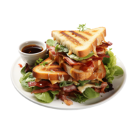 AI generated Club Sandwich, Club Sandwich Png