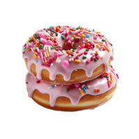 ai généré Donut, Donut png, Donut avec transparent Contexte png