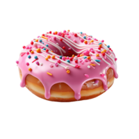 ai généré Donut, Donut png, Donut avec transparent Contexte png