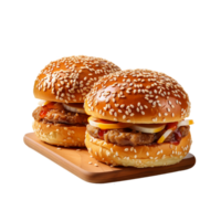 AI generated Burger Buns, Burger Buns Png