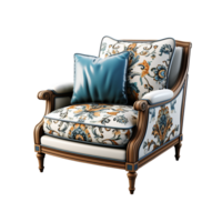 AI generated Arm Chair, Arm Chair Png