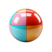 ai generiert Ball png, ein Ball Kinder Spielzeuge png