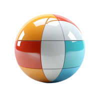 AI generated Ball Png, A Ball Kids Toys png