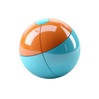 ai generiert Ball png, ein Ball Kinder Spielzeuge png