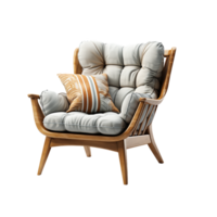 AI generated Arm Chair, Arm Chair Png