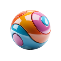 ai gerado bola png, uma bola crianças brinquedos png