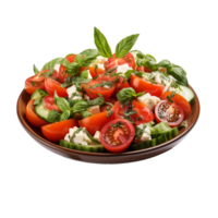 ai gegenereerd salade, salade png, salade met transparant achtergrond png