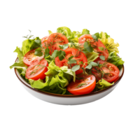 ai généré salade, salade png, salade avec transparent Contexte png