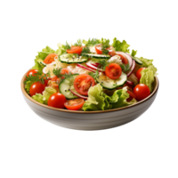 ai gerado salada, salada png, salada com transparente fundo png