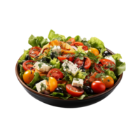 ai généré salade, salade png, salade avec transparent Contexte png