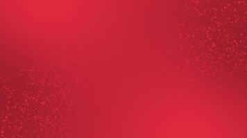 Red color glitter particles simple and classy particles background video